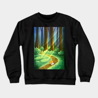 A Forest Journey Crewneck Sweatshirt